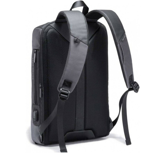 Рюкзак городско Bange BG-7078 30л ранец с отсеком для ноутбука до 15.6'' USB-разъем (Gray) (19377)