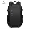 Рюкзак городской Ozuko 9388 деловой офисный с USB портом и отсеком для ноутбука до 15.6' 17л (Black) (19357)