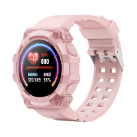 Сенсорные умные смарт-часы FD68S (Pink)