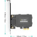 Сетевая карта EDUP EP-9602GS гигабитный сетевой адаптер PCI Express PCIe для ПК (19208)