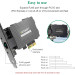 Сетевая карта EDUP EP-9602GS гигабитный сетевой адаптер PCI Express PCIe для ПК (19208)