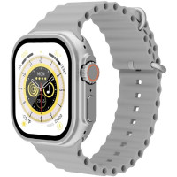 Смарт-часы LEMFO X9 Call Original силиконовый ремешок (Silver)