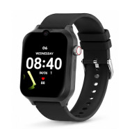 Смарт-часы детские Wonlex KT44 часы-телефон с видеозвонком GPS WI-FI и SIM-картой Original (Black)