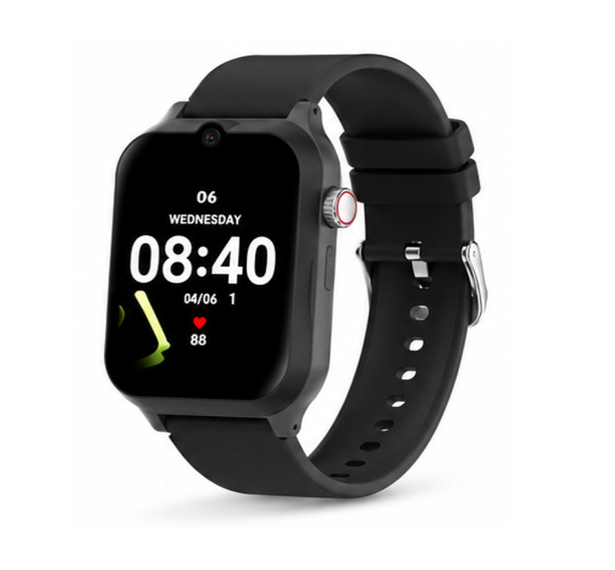 Смарт-часы детские Wonlex KT44 часы-телефон с видеозвонком GPS WI-FI и SIM-картой Original (Black) (19893)