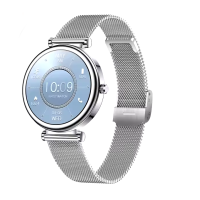 Смарт-часы женские LEMFO I110 Original стальной ремешок (Silver)