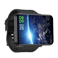 Смарт-часы с Sim картой 4G LEMFO LEMT 3G+32G Original силиконовый ремешок (Black Black)