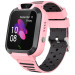Смарт-часы телефон детские Smart Watch Q20 с видеозвонком WI-FI GPS SIM-карта (Pink) (18579)