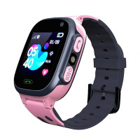 Смарт-часы телефон детские Smart Watch S1 с видеозвонком WI-FI GPS SIM-карта (Pink)