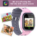 Смарт-часы телефон детские Smart Watch S1 с видеозвонком WI-FI GPS SIM-карта (Pink) (18582)