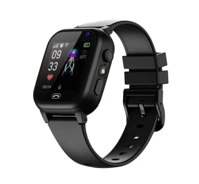 Смарт часы-телефон детские C005 с камерой GPS SIM-карта (Black) (18333)