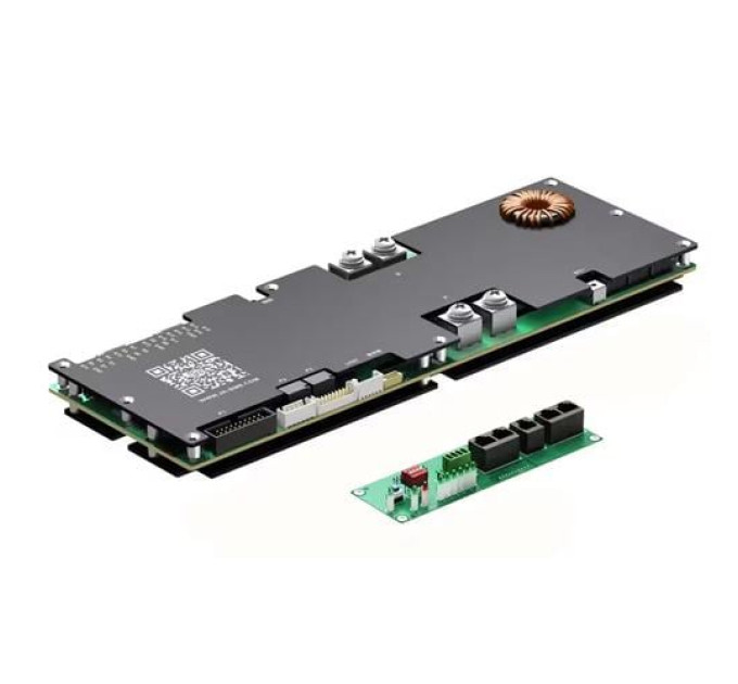 Смарт плата с активним балансиром BMS JiKong JK-PB2A16S20P 8S-16S / 24V-48V / 200A Интеллектуальный контроллер управления аккумулятором LiFePO4, Li-ion, LTO (19797)