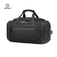 Сумка дорожная Ozuko 9709 спортивный туристический рюкзак с отсеком для ноутбука до 15.6' и USB 57л (Black)