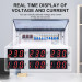 Цифровое реле контроля напряжения и тока трехфазное TOMZN TOVPD3-100VAS 100A 3×220V Умный защитный автомат переменного тока (19601)