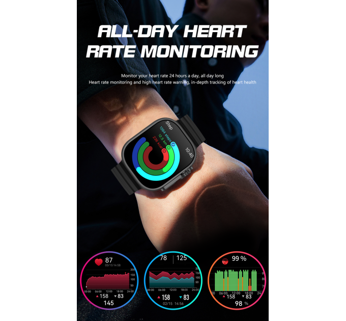 Умные смарт-часы телефон LEMFO B33 Original с камерой GPS Wi-Fi SIM-карта силиконовый ремешок (Silver Orange) (18753)