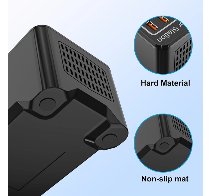 Зарядная станция многопортовая ILEPO на 15 USB портов + 15 Type-C 150 Вт / сетевое мультизарядное устройство (19018)