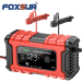 Зарядное устройство автомобильное Foxsur FBC1206D 12V/6А Автоматическое импульсное с функцией восстановления (Red) (19430)