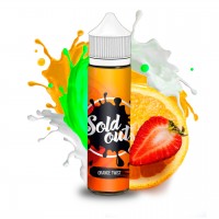 Жидкость для электронных сигарет Sold Out Orange Twist 0 мг 60 мл (Апельсин с клубникой и кокосом)