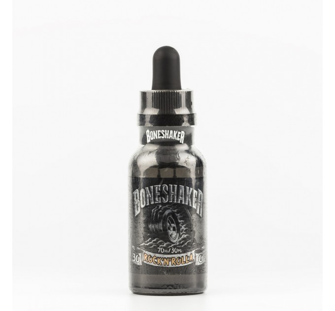 Жидкость для электронных сигарет Boneshaker Rock’n’Rolla 0 мг 30 мл (Медовые хлопья с молоком и карамель)