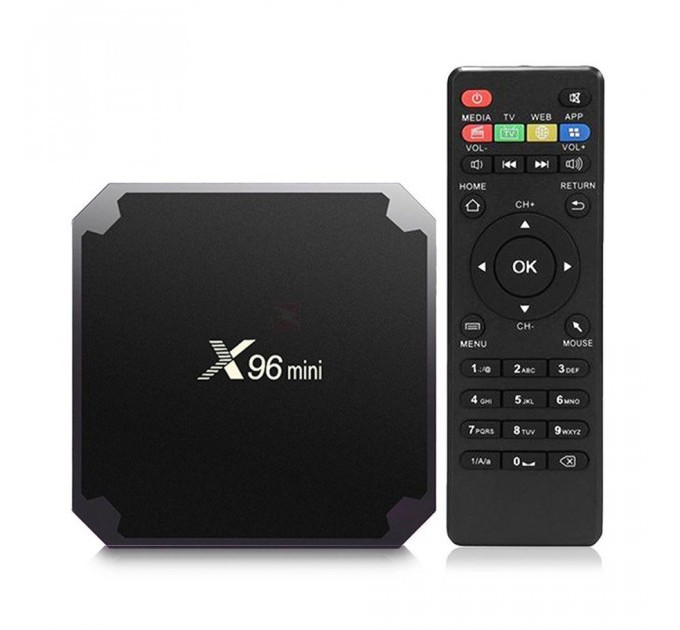 Приставка Android SMART TV BOX X96 mini 1/8 GB (Black)