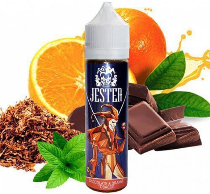 Рідина для електронних сигарет Jester Chocolate & Orange Tobacco 0 мг 60 мл (Тютюн з десертною ноткою)