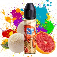 Жидкость для электронных сигарет Fluffy Puff Blood Orange Icecream 3 мг 60 мл (Апельсин-мороженое)