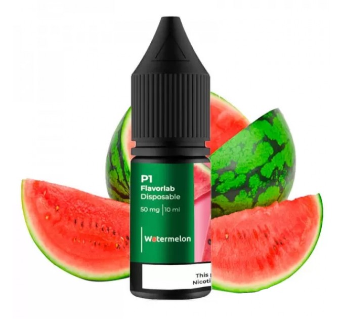 Рідина для POD систем Flavorlab P1 Watermelon 10 мл 50 мг (Кавун)