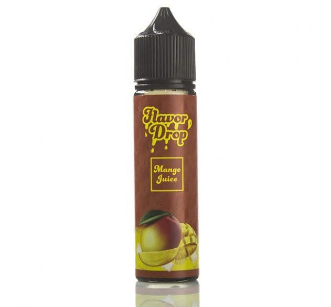 Жидкость для электронных сигарет Flavor Drop Mango Juice 0 мг 60 мл (Манго)