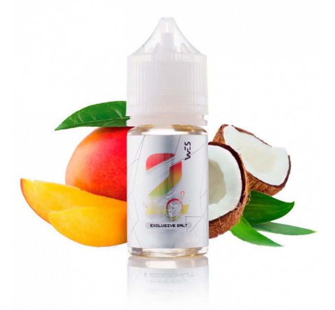 Жидкость на солевом никотине WES Silver 15 мл 25 мг Mango