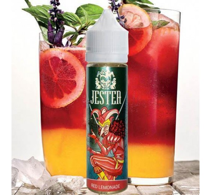 Рідина для електронних сигарет Jester Red Lemonade 1.5мг 60мл (Мікс кавуна з лимоном)