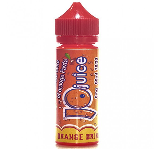 Рідина для електронних сигарет Jo Juice Orange Drink 0 мг 120 мл (Апельсинова фанта)