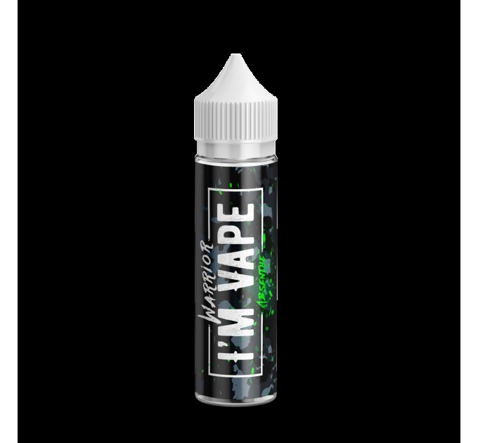 Жидкость для электронных сигарет I'М VAPE Abcenthe Tobacco 3 мг 60 мл (Абсент с табаком)