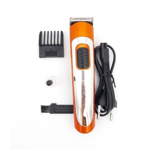 Чоловічий Тример для гоління Nova NS 8607 Black Orange