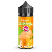 Жидкость для электронных сигарет Ice Cream V2 Orange 0 мг 100 мл (Апельсиновое мороженое)