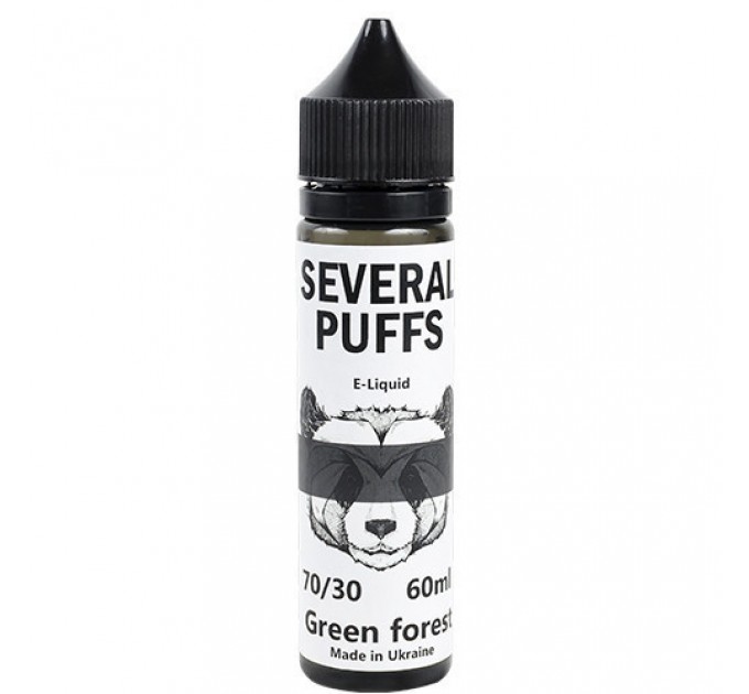 Рідина для електронних цигарок Several Puffs Green Forest 3 мг 60 мл (Свіжість лісу)