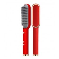 Расческа-выпрямитель Hair Straightener HQT-908/909 (Red)