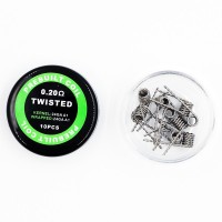 Комплект спиралей PREBUILT Twisted 0.2 Ом 10 шт