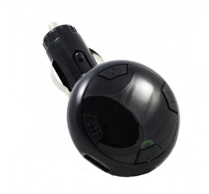 Автомобільний FM трансмітер Car Q8 Bluetooth/MicroSD Black