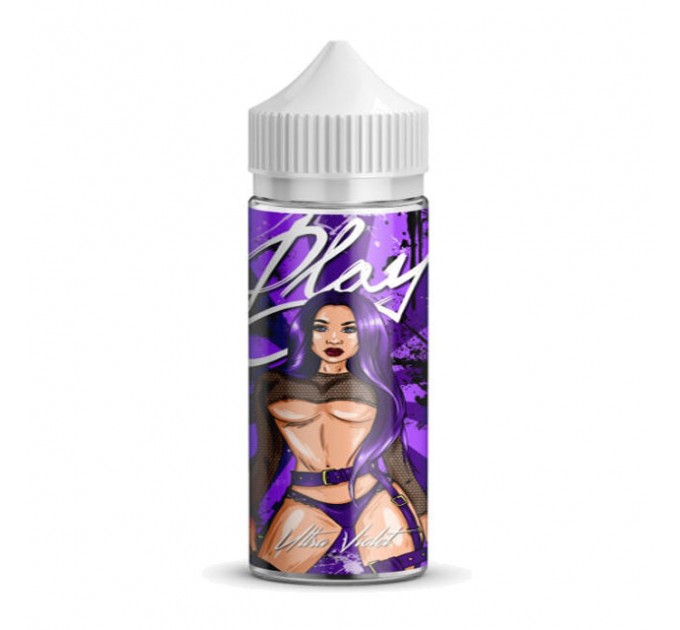 Жидкость для электронных сигарет PLAY Ultra Violet 6 мг 120 мл (Винный вкус)