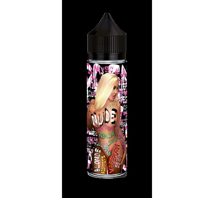 Жидкость для электронных сигарет NUDE Blonde HOT Strawberry 6 мг 60 мл (Горячий Клубника)