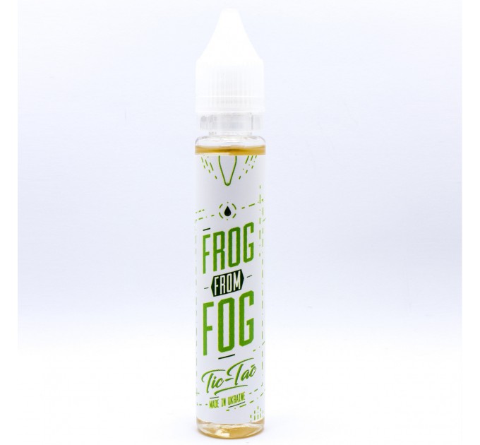 Жидкость для электронных сигарет Frog from Fog Tic-tac 0 мг 30 мл (Мята)