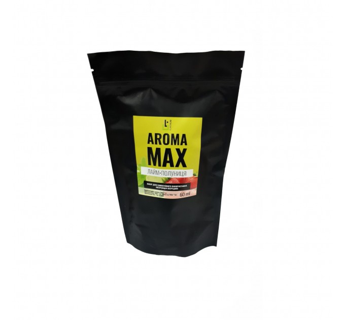 Набор для самозамеса Aroma MAX 60 мл, 0-6 мг (Лайм-Клубника) 