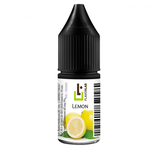 Ароматизатор FlavorLab 10 мл Lemon (Лимон)