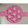 Форма силиконовая для приготовления оладий Flippin fantastic Звезда Pink