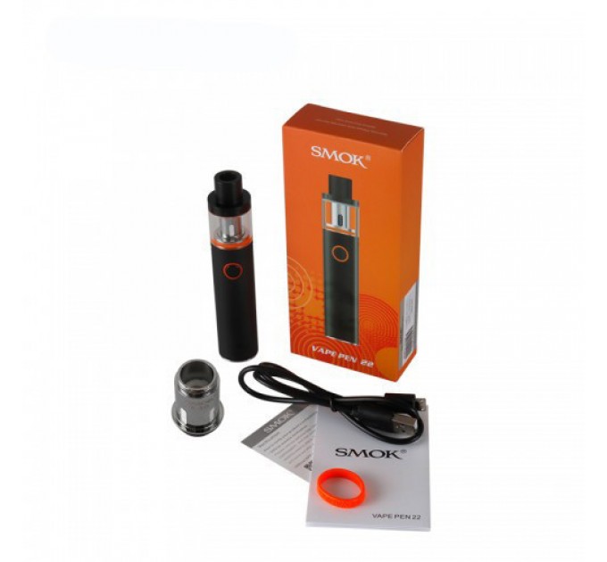 Електронна сигарета SMOK Vape Pen 22 1650 mah Kit (Чорний)