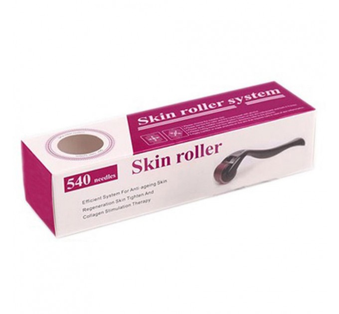 Мезоролер для шкіри Skin roller system 540 голок (3.0 мм)