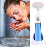 Ультразвукова Щітка для вмивання та чищення обличчя Pobling face cleaner (Blue)