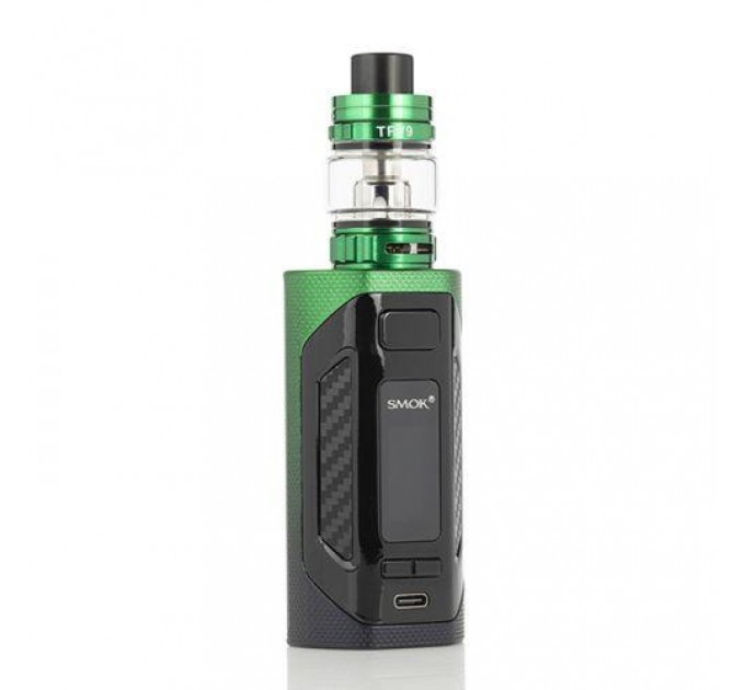 Електронна сигарета Smok Rigel 230W з TFV9 Original Kit (Black Green)