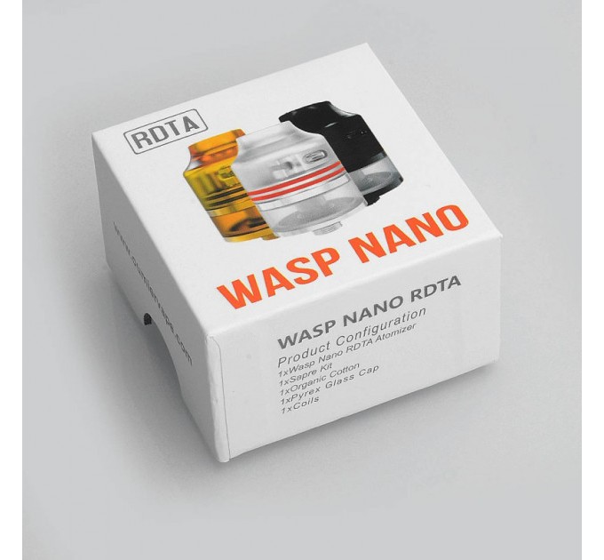 Дрип-атомайзер OUMIER Wasp Nano RDTA 22mm Gold