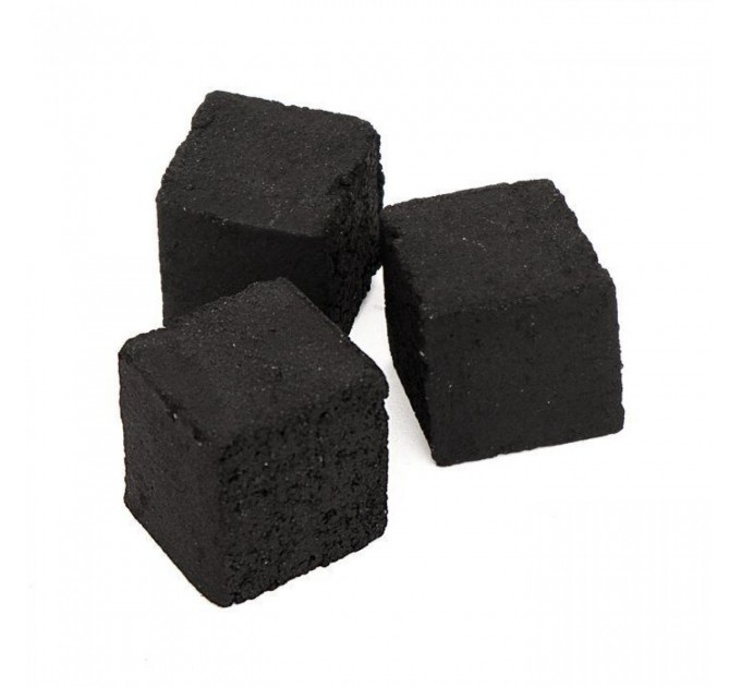 Вугілля Coco Square для кальяну кокосовий квадрат 40мм 1шт куб