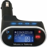 Автомобильный FM-модулятор трансмиттер M630c (Bluetooth, USB, micro SD, MP3)